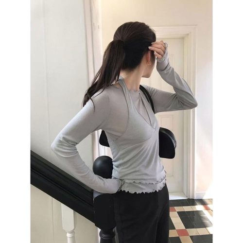 九0821韩国东大门套装区ouir-8614660直邮街头人气浪漫秋季气质