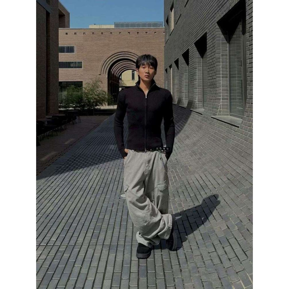 九1108韩国东大门男装夹克MOTTO-8693886冬季潮流正品街舞休闲