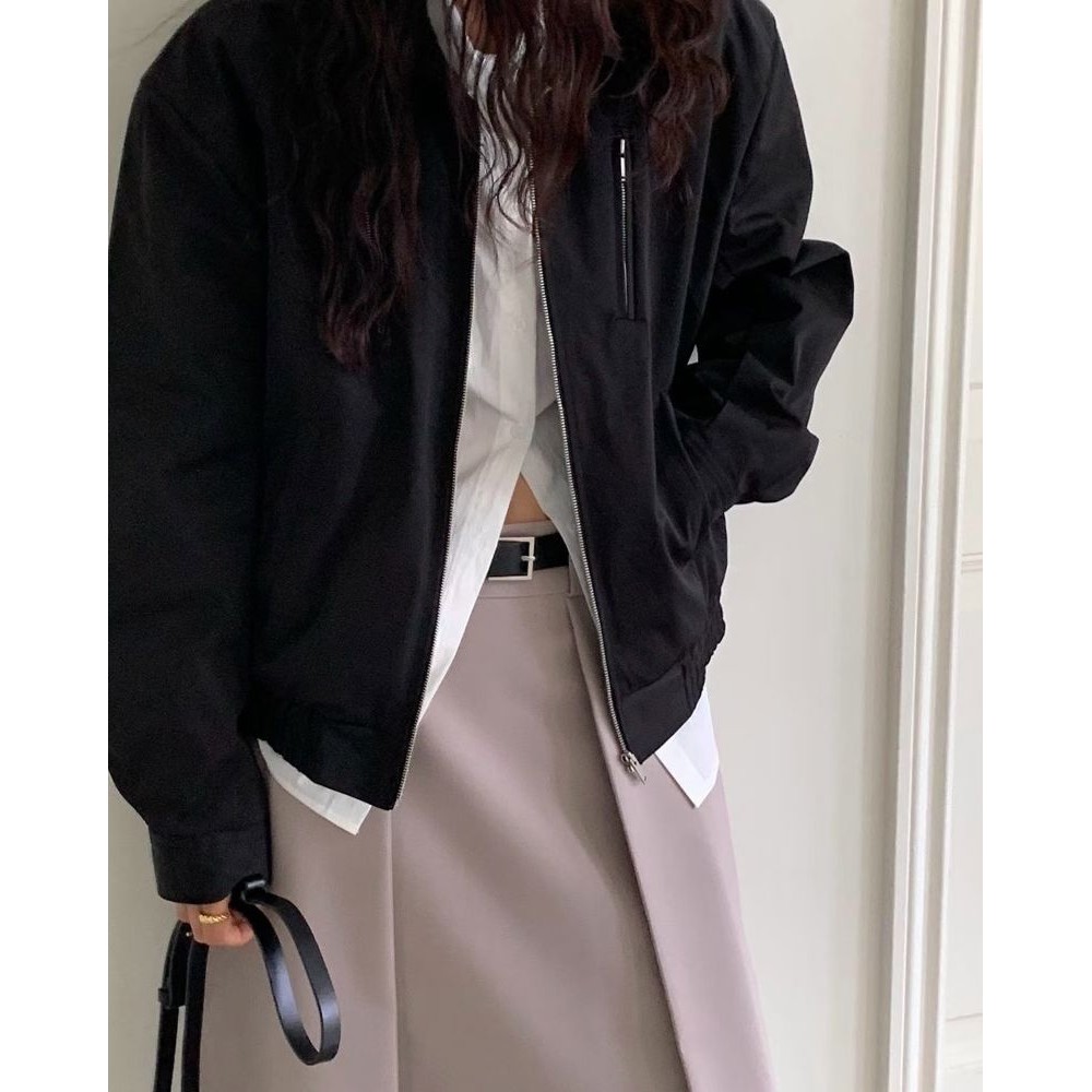 九1205韩国东大门运动户外夹克区NOTTINGHAM-8720041纯色学院正品