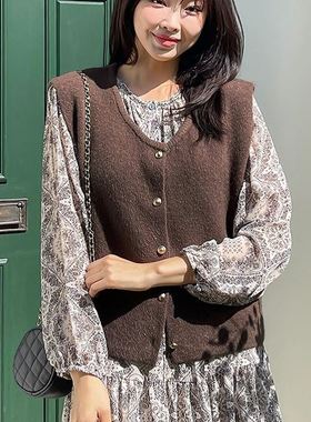 六0923韩国正品pin-ks-is-ly-149445 马甲区别致韩版舒适可爱都市