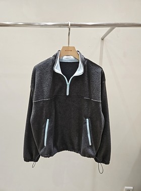 八1203韩国东大门运动户外卫衣区4514748正品欧美冬款高端新款