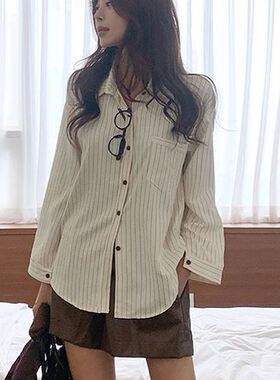 六0923韩国正品the-mood-26280 衬衫区简约休闲百搭直邮优雅人气