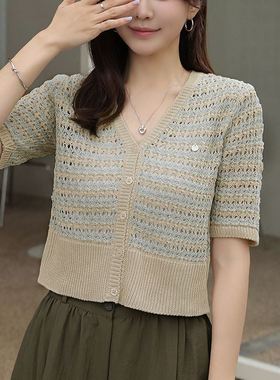 六0719韩国正品81668 针织衫区新款复古直邮魅力甜美欧美秋夏经典