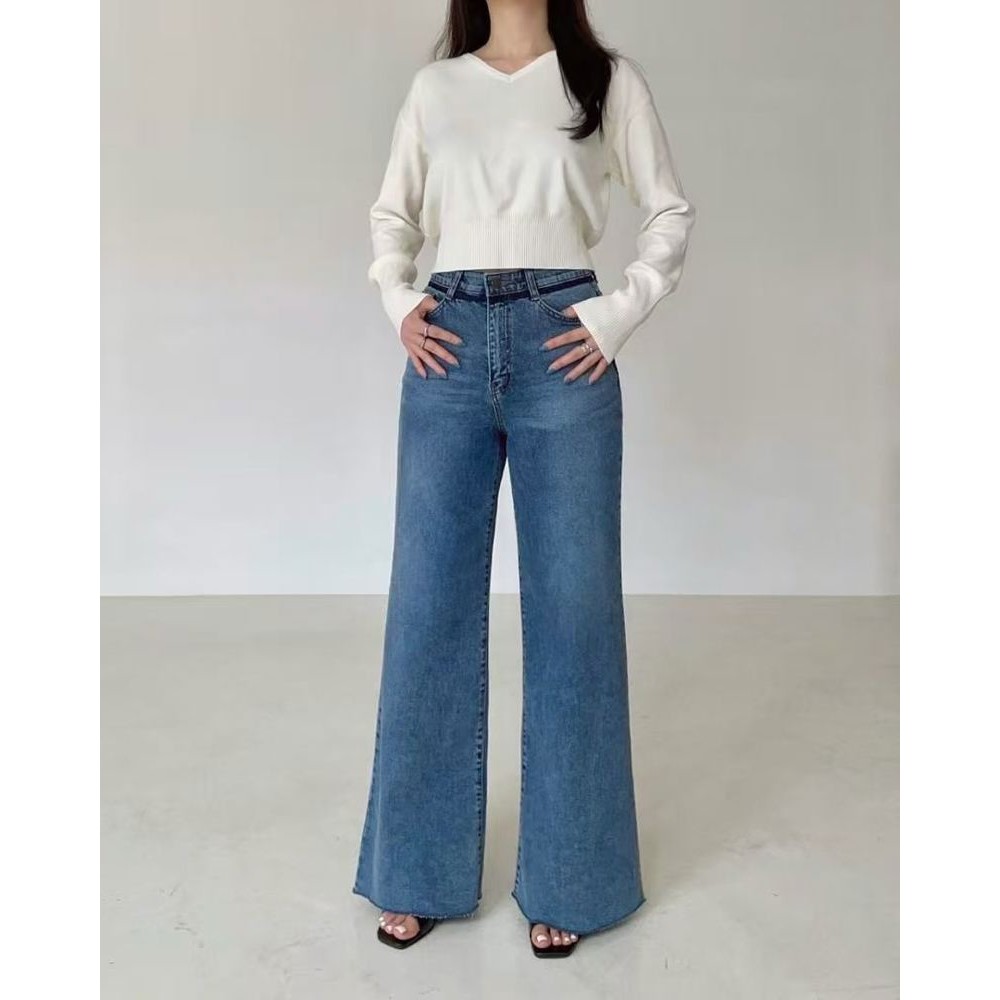 九0915韩国东大门运动牛仔裤区HowLuk-8643942甜美瑞丽秋冬都市