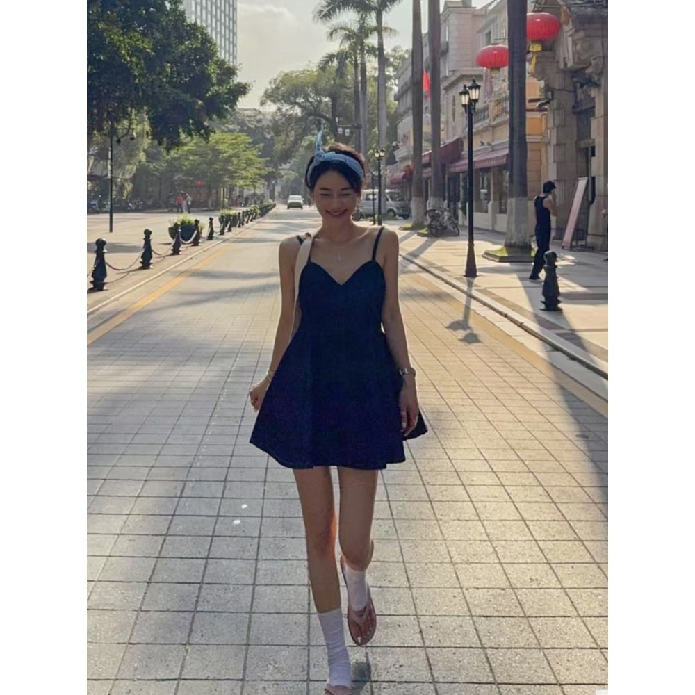 九0710韩国东大门连衣裙区inni-8579925休闲百搭直邮档口人气简洁