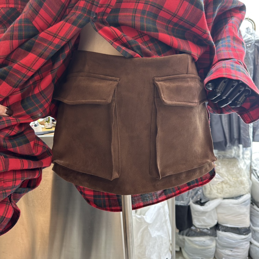 八1210韩国东大门裤子裙裤区4531463流行冬季简约正品档口休闲