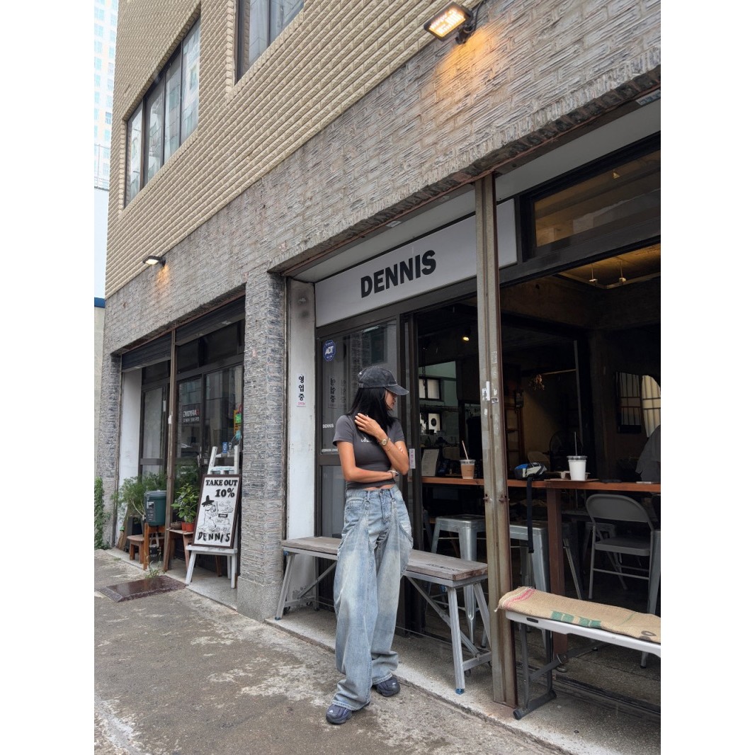 八0701韩国东大门运动牛仔裤区4322235舒适夏季潮流正品原宿休闲