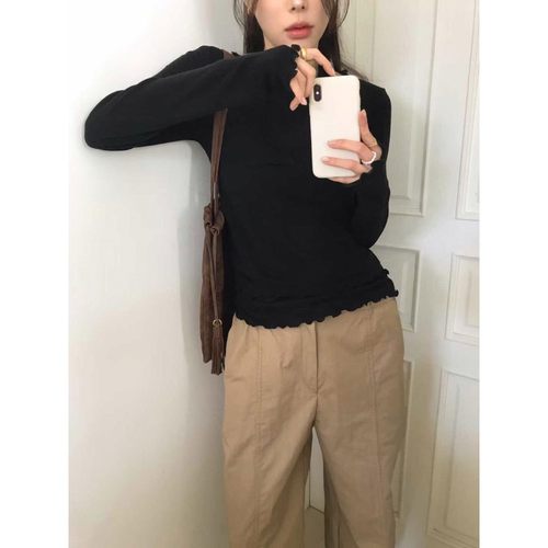 九0821韩国东大门套装区ouir-8614661通勤百搭纯色街舞正品简洁