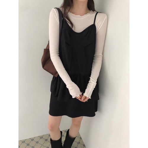 九0821韩国东大门连衣裙区ouir-8614635秋冬档口韩版精致可爱高端