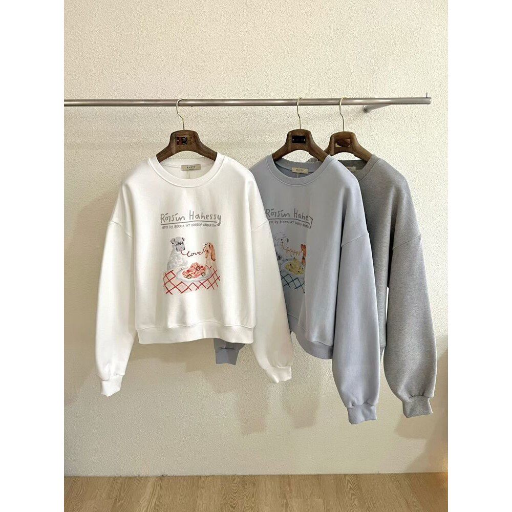 九1205韩国东大门t恤区EMPTY-8720093风格纯色学院正品档口冬款