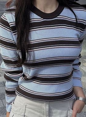 六0923韩国正品doron-i1321 针织衫区时尚通勤气质纯色知性正品