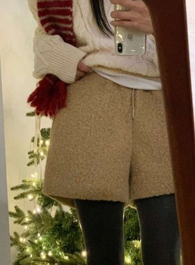 九1214韩国东大门运动短裤区doubleJ-8727169档口直邮端庄人气