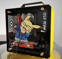 Game Computer 3060ti 13400 I5 Core 32G Desktop Assembly Machine Itx Design Graphics C24 Небольшой квадратный сахар