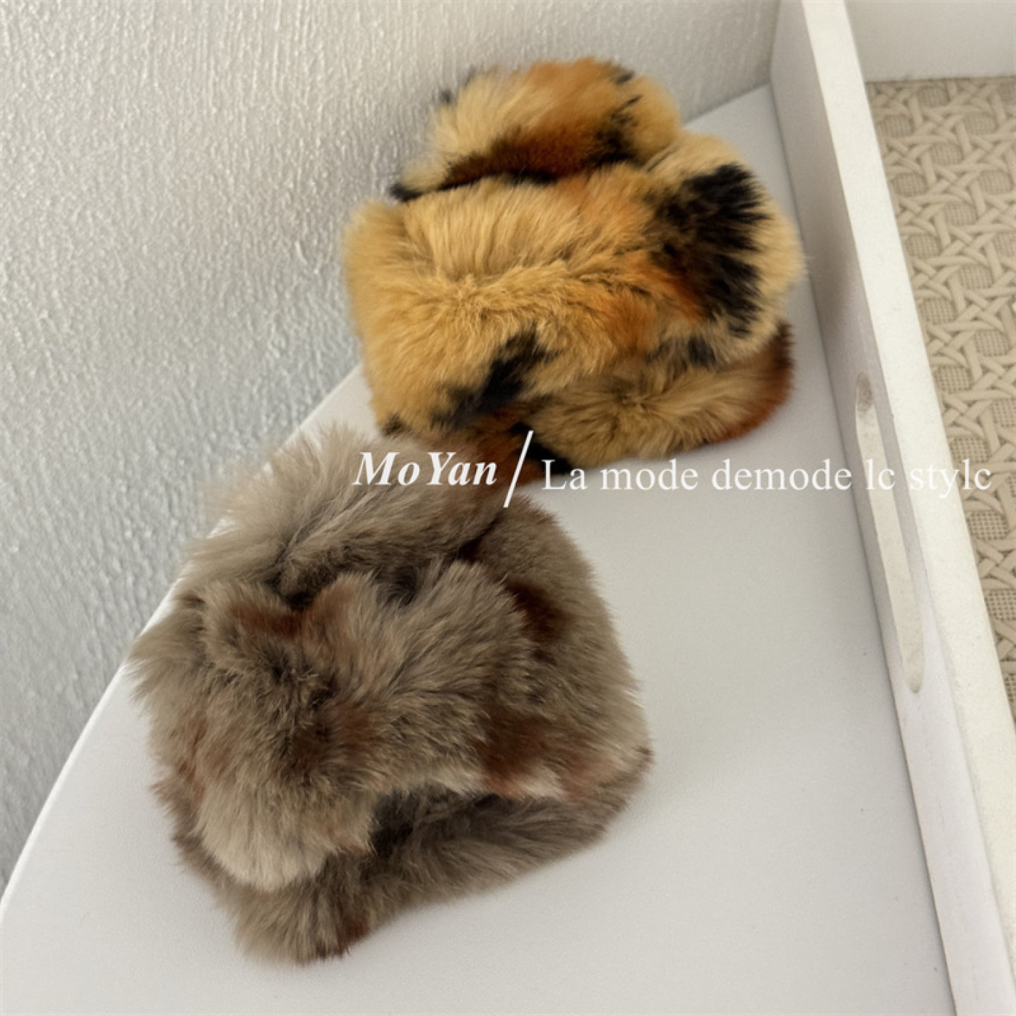 秋冬獭兔毛绒发抓1023