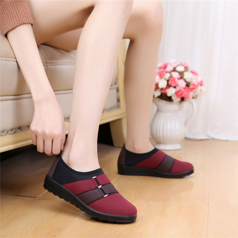 老北京布鞋软底防滑运动休闲女鞋