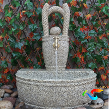 石雕洗手盆石槽洗手池庭院石头拖把池聚宝盆户外小水桶墩布池摆件