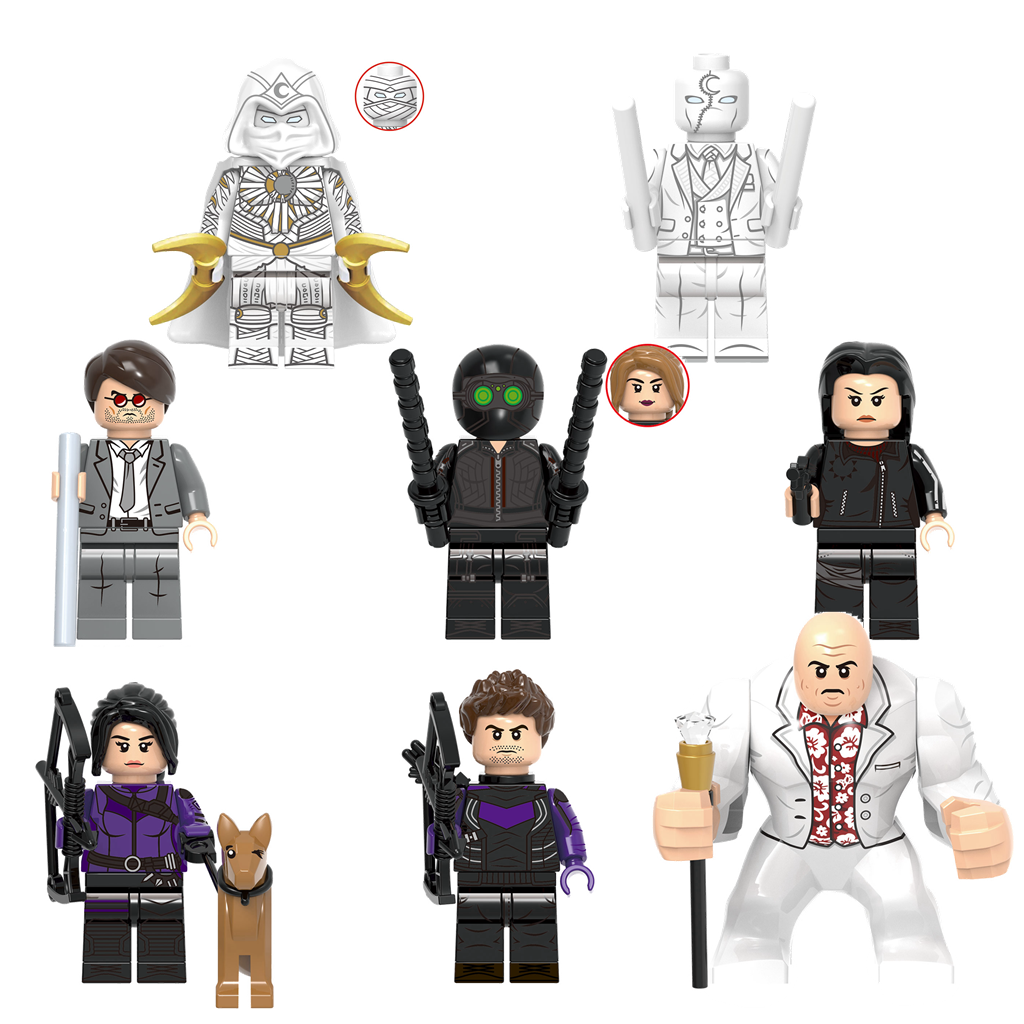 英美鹰眼毕晓普金霸王拼装积木