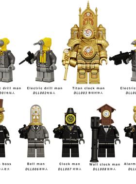 科睿DLL001-009拼装小颗粒积木人仔玩具袋装