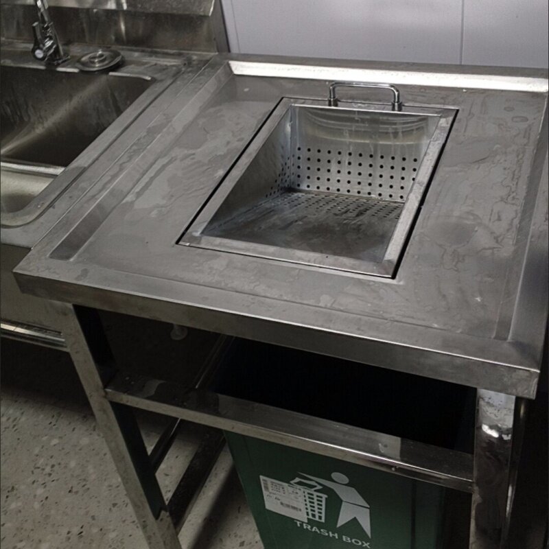 泔水处理设备收残台残食台摆地摊干湿分离厨房垃圾干湿分离器商用