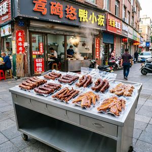 商用不锈钢包子馒头售卖台