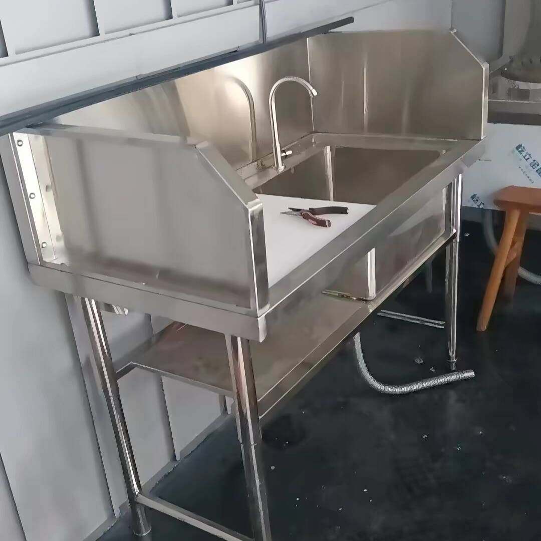 不锈钢水果洗切台砍鱼