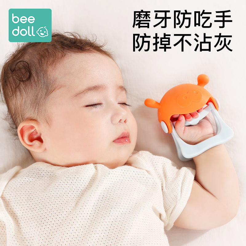 婴儿磨牙牙胶宝宝玩具食品级硅胶