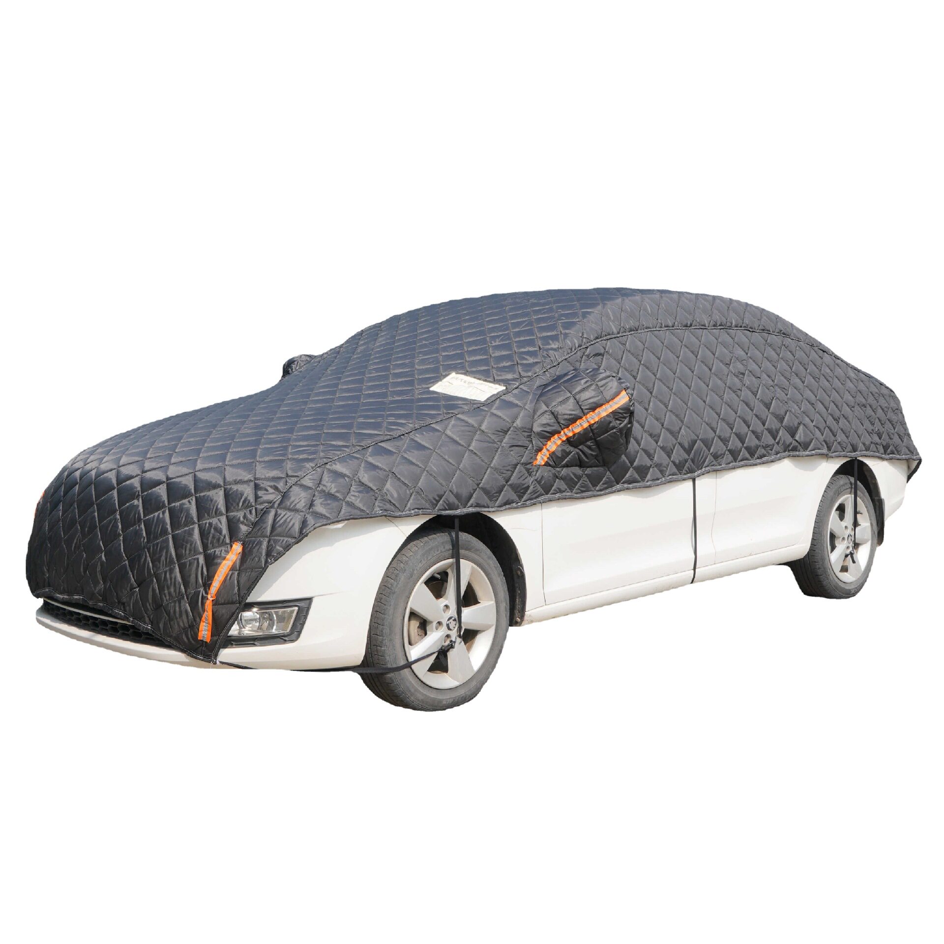 ly汽车车衣大半罩防寒保暖防雨防雪车罩防护隔热防冰雹半身车