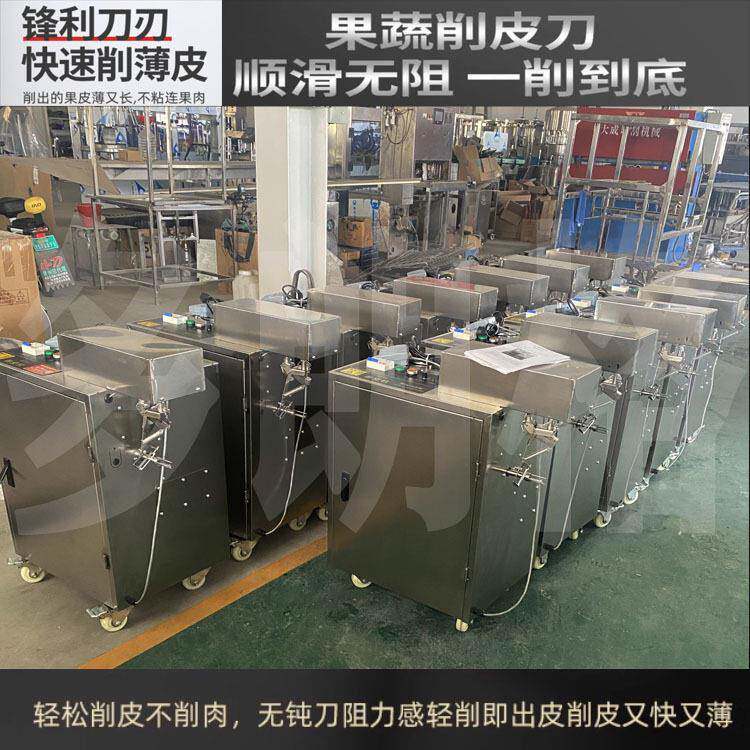 电动柿子苹果削皮机不锈钢商用水果去皮设备柿饼削皮器