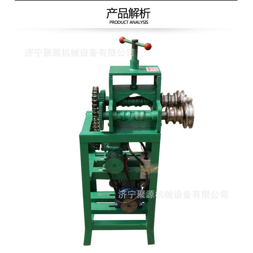 JY-50型电动立式弯管机方管圆管折弯机0-180度蔬菜大棚支架弯弧机