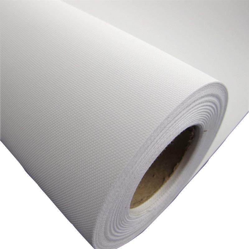 0.61*30m水性亚光化纤油画6*6布白底室内防水油画布钻石画260g克