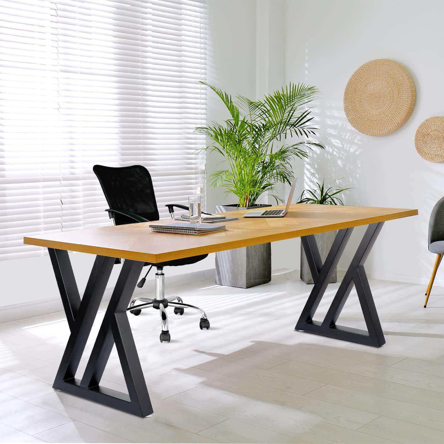 餐桌办公桌餐桌配件桌脚铁艺桌腿支架新款铁艺桌子脚热卖