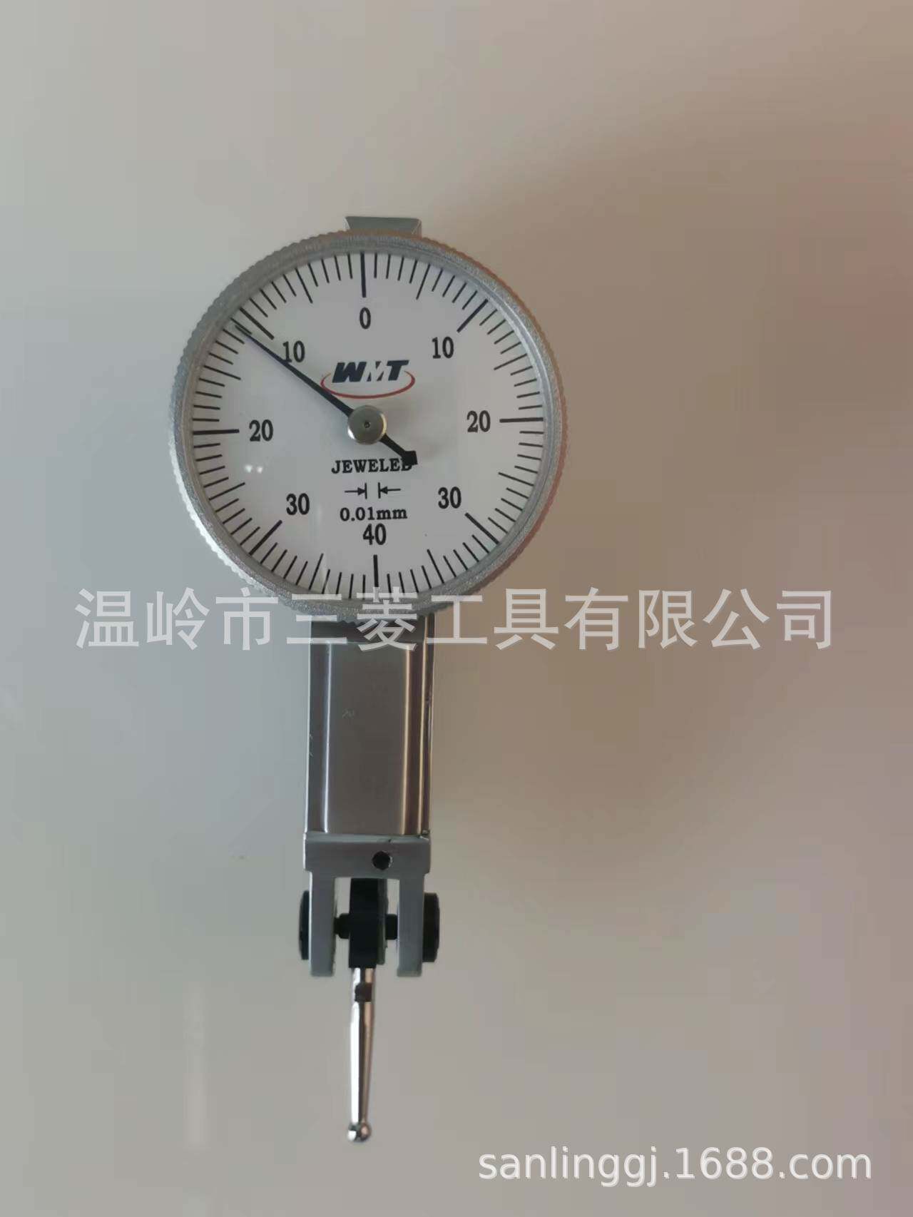威量杠杆百分表0-0.8mm0-0.2mm小直径