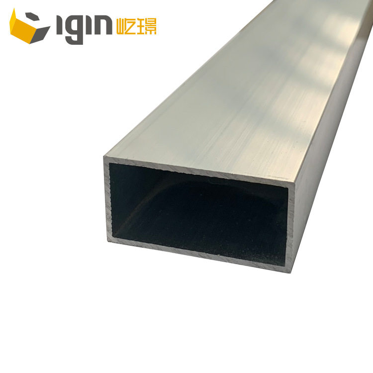 50*25mm铝管格栅现货屹璟幕墙铝合金长方管 喷涂铝型材铝方通6063