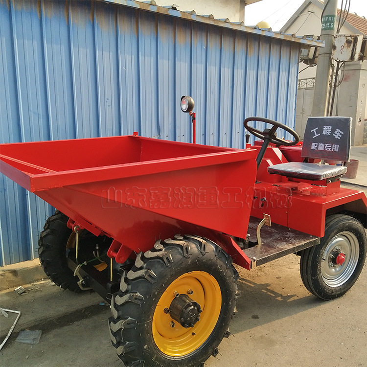 柴油工程翻斗车 液压自卸翻斗车 建筑工地蹦蹦车
