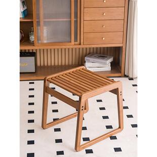 迷你软凳竹椅子竹凳子家用天然老式竹田园复古成人儿童小sω