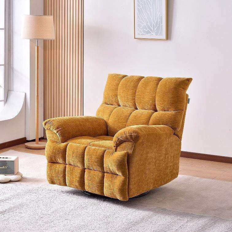 多功能客厅休闲懒人沙发家用阳台可摇可躺单人摇摇椅旋转电动沙发