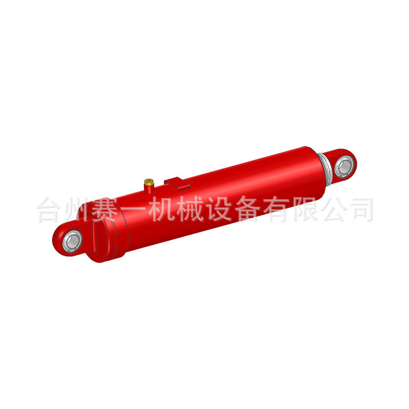 EE前置式伸缩缸双向液压油缸叉车环卫车油顶