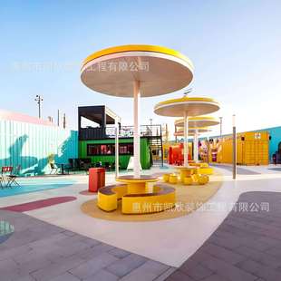 大型玻璃钢廊架雕塑生产户外异型玻璃钢凉亭候车景观廊架