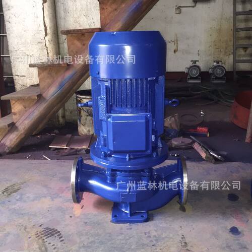 IHG65-315B立式不锈钢冷热水管道增压泵 耐腐蚀管道泵循环泵