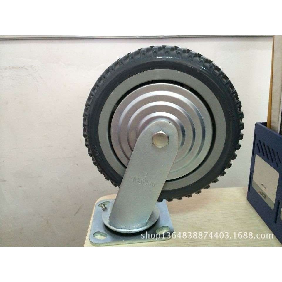 脚轮 8寸重型聚氨脂烽火万向轮优冠脚轮静音轮PU轮推车轮直销