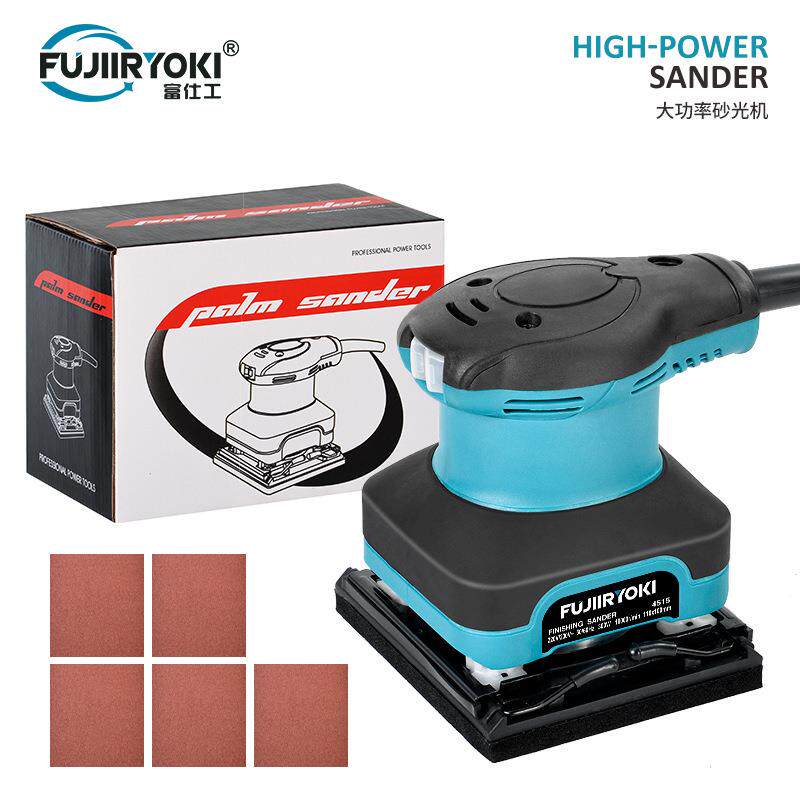 砂纸机打磨机油漆打磨翻新小型抛光机木工电动木材家具圆盘砂光机