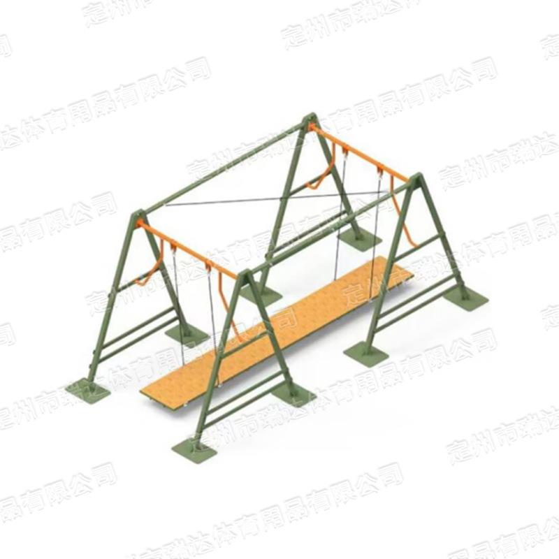 瑞达体育用品户外体能训练抗眩晕器材木滚轮旋梯仰姿浪木平衡训练