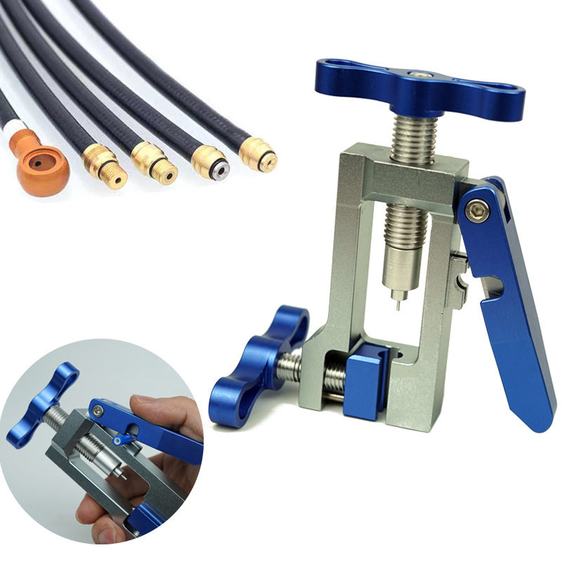 山地公路自行车通用油刹油针安装压入工具油管顶入器截管器