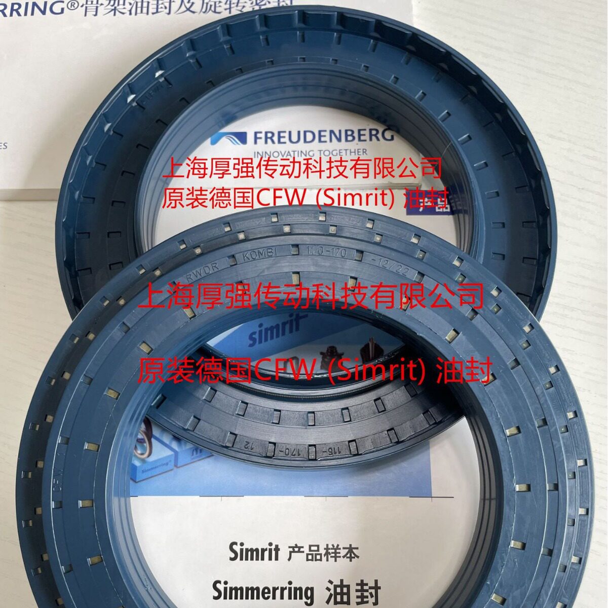 德国CFW组合油封MSS7LR115-110/150-22#RWDRKOMBI110-170-12/22