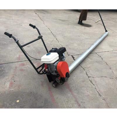 汽油混凝土整平机斜坡施工用摊铺机便携式水泥路面手拉滚平机