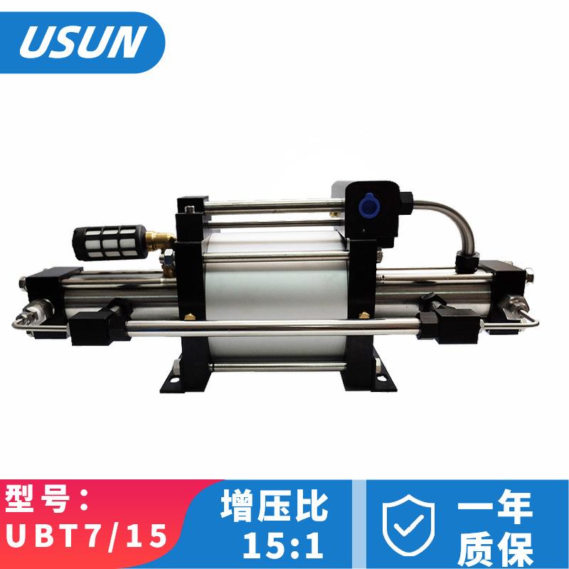 15倍双级气体加压泵氦气充装泵气体补压泵120公斤UBT7/15