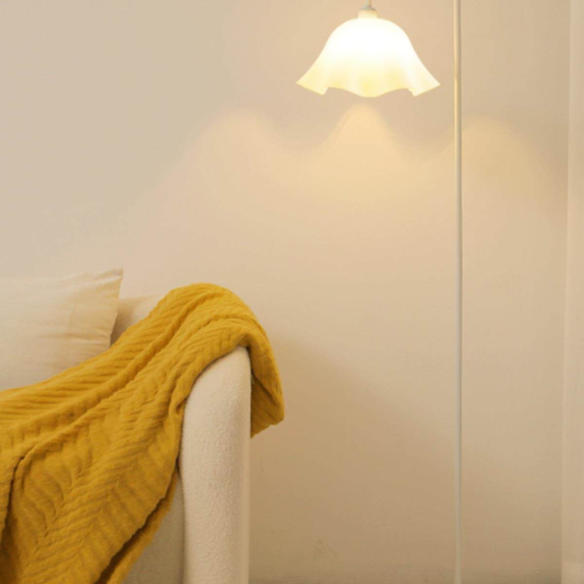 立式花朵落地灯客厅沙发旁卧室床头氛围网红高颜值看书阅读灯