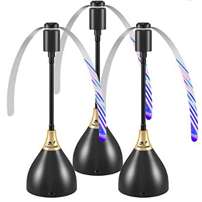 新品扇叶驱蝇器家用超静音塑料驱蝇风扇USB充电电池两用