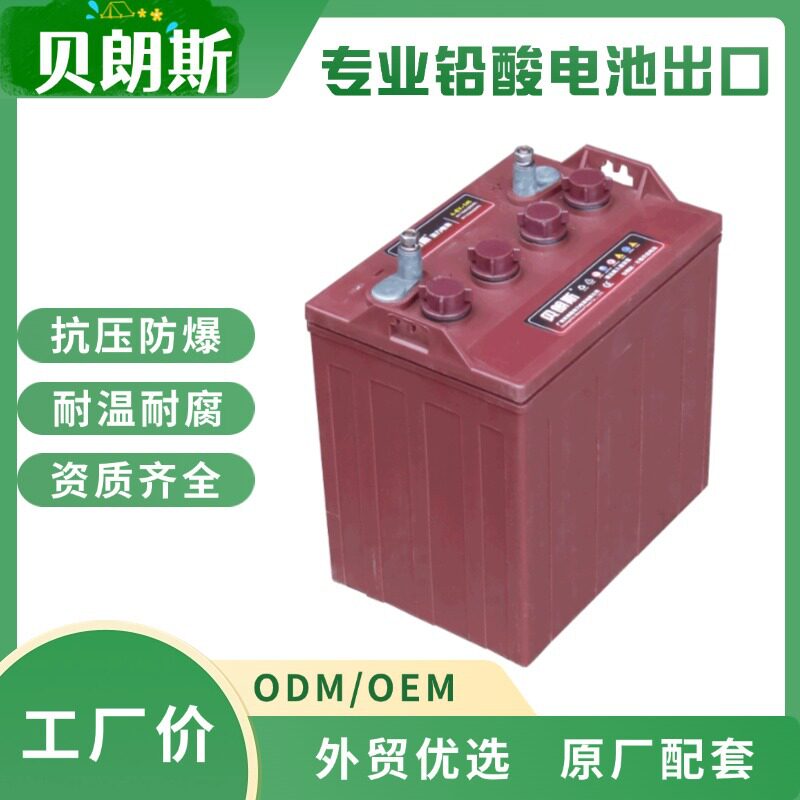 3-DG-240淄博蓄电池(3-EV-200)火炬电瓶6V240Ah 现货批发