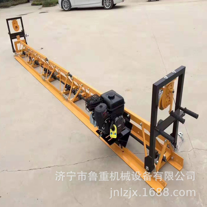 厂家生产汽油框架式混凝土整平机, 路面机械汽油振动梁认购金